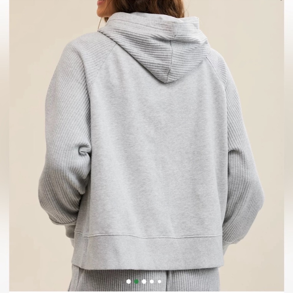 Aerie Essential Waffle Hoodie - Picture 4 of 8